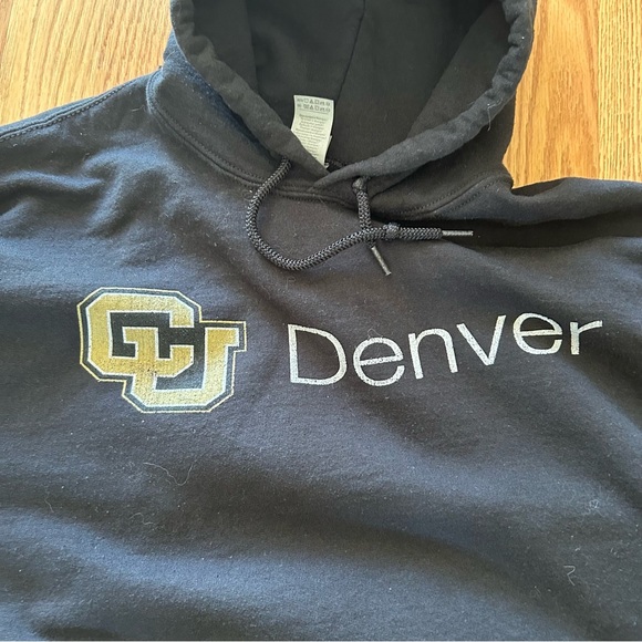 CU Denver black hoodie - Picture 2 of 5